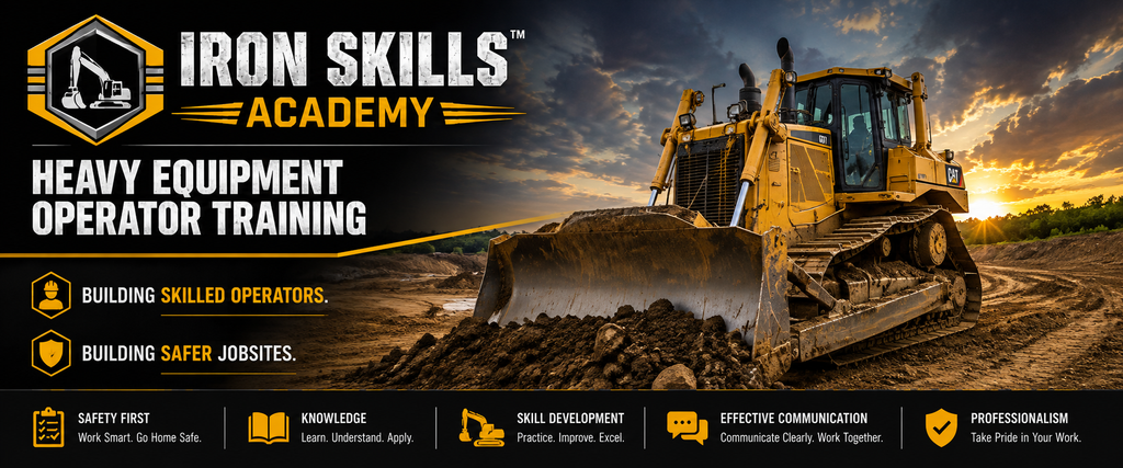 Iron Skills Academy™ Heavy Equipment Operator Training Manual — Student Edition