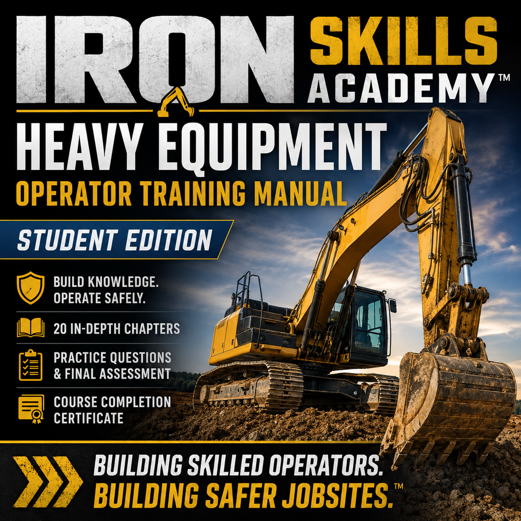 Iron Skills Academy™ Heavy Equipment Operator Training Manual — Student Edition